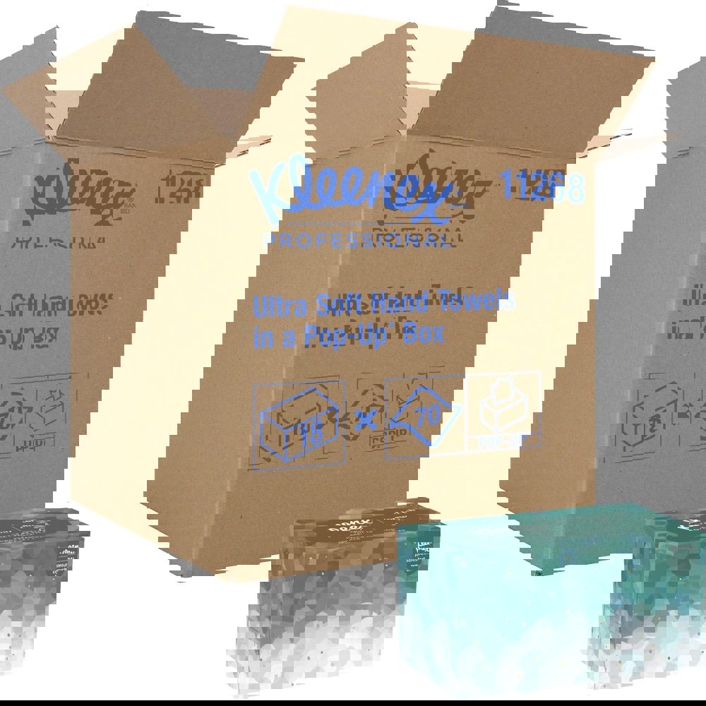 TOWEL,ULTRA SOFT BOX,WHT